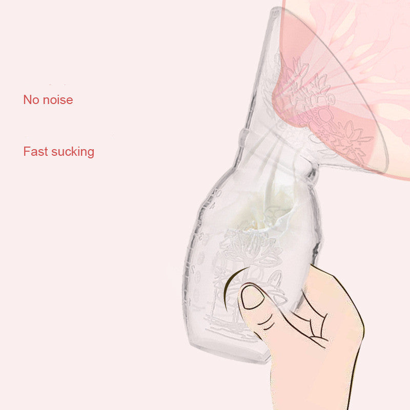 Tiny Tummy Full Silicone Silent Milk Collector