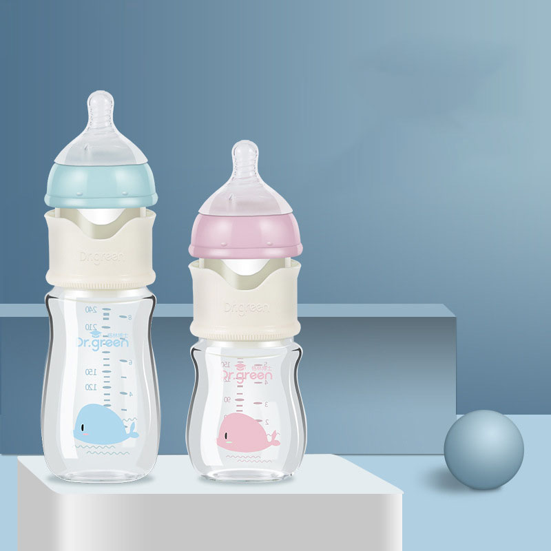 Tiny Tummy GentleFlow Glass Bottle