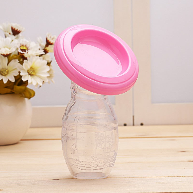 Tiny Tummy Full Silicone Silent Milk Collector