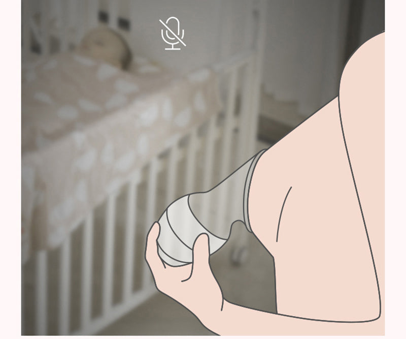 Tiny Tummy Full Silicone Silent Milk Collector