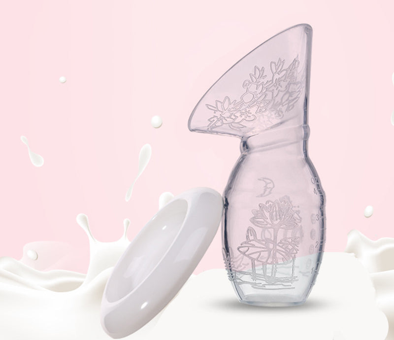 Tiny Tummy Full Silicone Silent Milk Collector